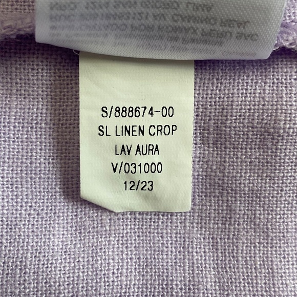Old Navy Sleeveless Linen-Blend Top, Lavender Aura (Light Purple), XL NWT - Picture 14 of 14